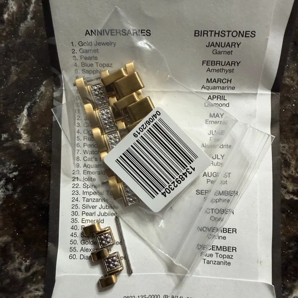 Bulova Gold Tone Crystal Men's Chronograph Watch - Picture 4 of 11